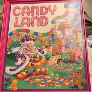 Vintage 2006 Candy Land Colorful Book Edition Board Game